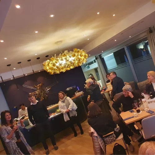 Teilnehmende am Insight Treff