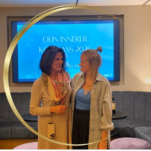 Margarita Lozano mit Christina Neumüller