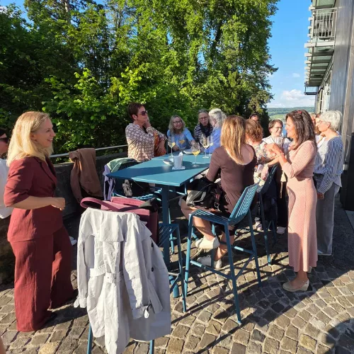 Teilnehmende Inisght Treff 20.05.2026 beim Ankommen