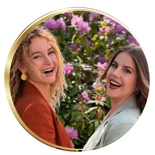 Olivia Vogel und Gina Farrero